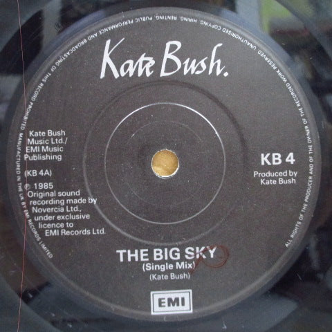 KATE BUSH (ケイト・ブッシュ) - The Big Sky - Special Single Mix (UK オリジナル 7"+PS)