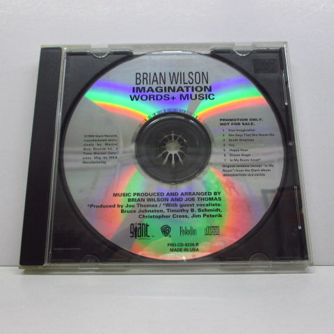 BRIAN WILSON - Imagination Words + Music (US PROMO Sampler)