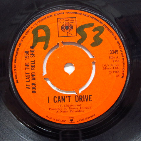 AT LAST THE 1958 R&R SHOW - I Can't Drive (UK Orig.7")