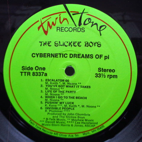 SLICKEE BOYS, THE - Cybernetic Dreams Of Pi (US Re LP+Autograph CVR)