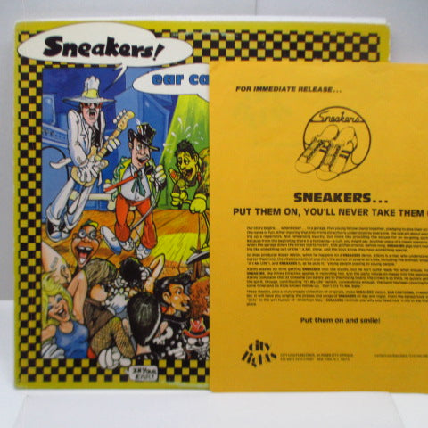 SNEAKERS - Ear Cartoons (US Orig.LP+Press Kit)
