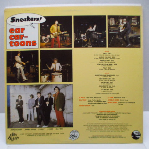 SNEAKERS - Ear Cartoons (US Orig.LP+Press Kit)