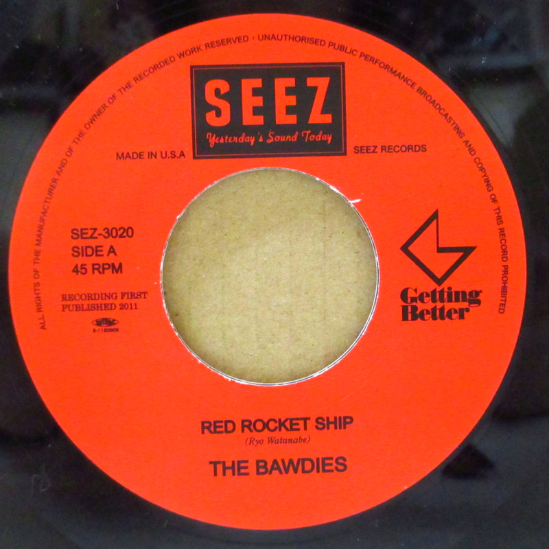 BAWDIES (ボウディーズ)  - Red Rocket Ship (Japan 1,000枚限定 7"/廃盤 )