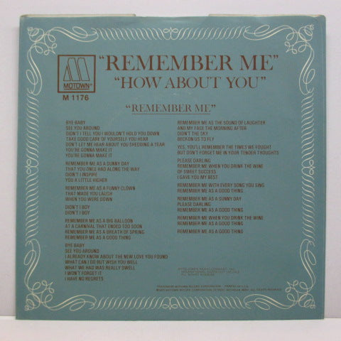 DIANA ROSS - Remember Me (Orig.+Picture Sleeve)