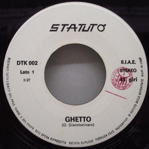 STATUTO - Ghetto / Non Sperarci