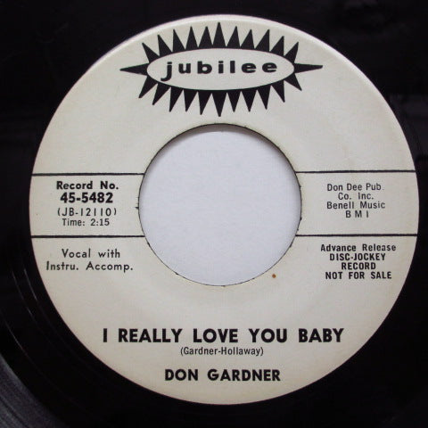 DON GARDNER - I Really Love You Baby (Promo)