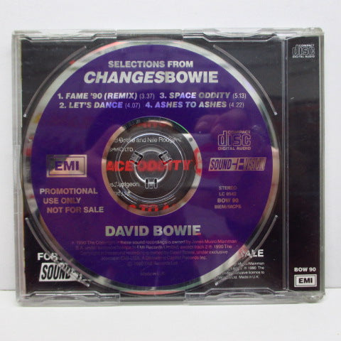 DAVID BOWIE - Selections From Changesbowie (UK PROMO CD)