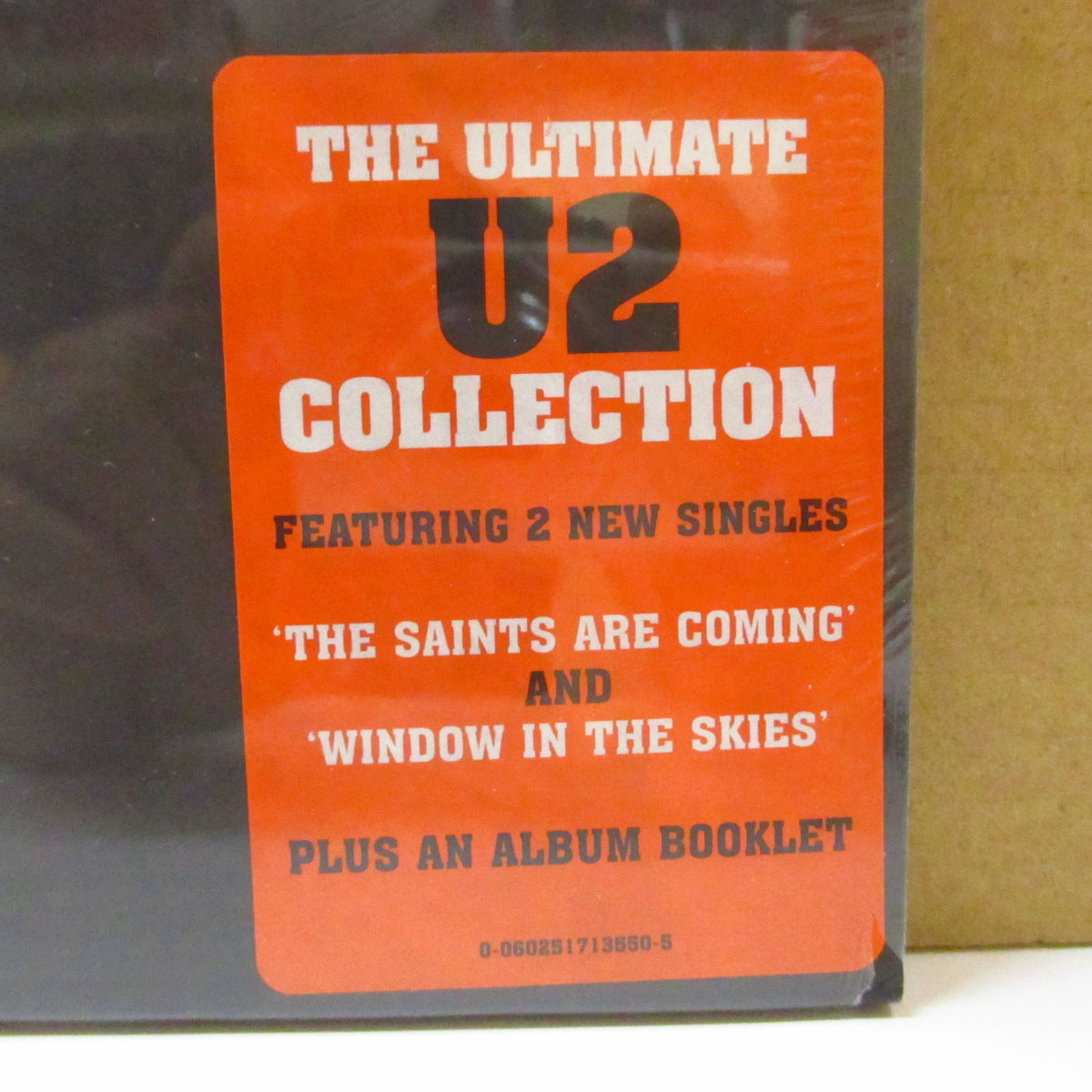 U2 - U218 Singles (UK-EU Orig.2xLP+Booklet-/初回白黒写真ジャケ/廃盤 New)