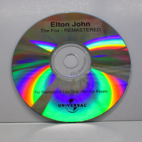 ELTON JOHN - The Fox - Remastered (UK Advance Promo)