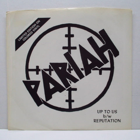PARIAH - Up To Us (US Orig.Ltd.Red Vinyl 7")