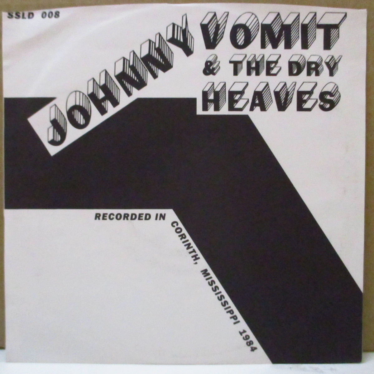 JOHNNY VOMIT & THE DRY HEAVES (ジョニー・ヴォミット&ザ・ドライ・ヒーヴス)  - Running In A Rat Race (Italy 272 Ltd.7"/Numbered PS)