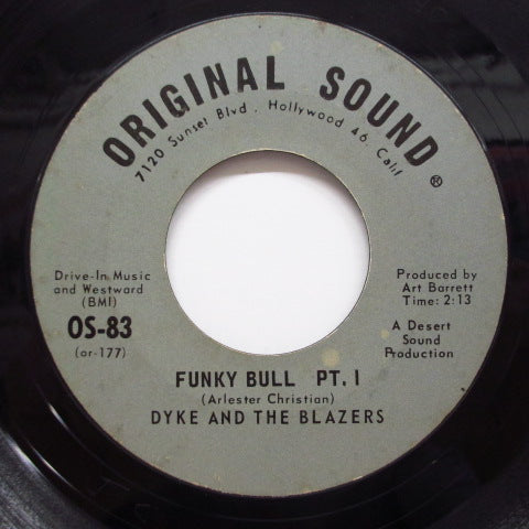 DYKE & THE BLAZERS - Funky Bull  (Part.1 & 2) (Orig)