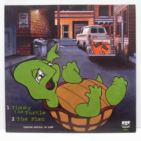 NOFX (ノーエフエックス)  - Timmy The Turtle (US Ltd.Green Vinyl 7")
