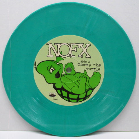 NOFX (ノーエフエックス)  - Timmy The Turtle (US Ltd.Green Vinyl 7")