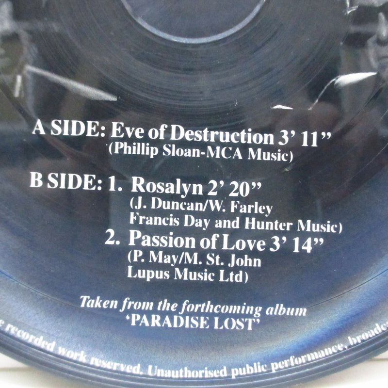 PRETTY THINGS (プリティ・シングス)  - Eve Of Destruction + 2 (UK オリジナル・ピクチャー 7"+PVC)