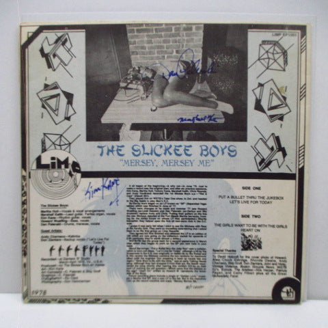 SLICKEE BOYS, THE - Mersey Mersey Me (US Orig.7"+Blue PS)