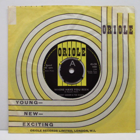 BOBBY SANSOM & THE GIANTS - Do You Promise (UK Orig.7"+CS)