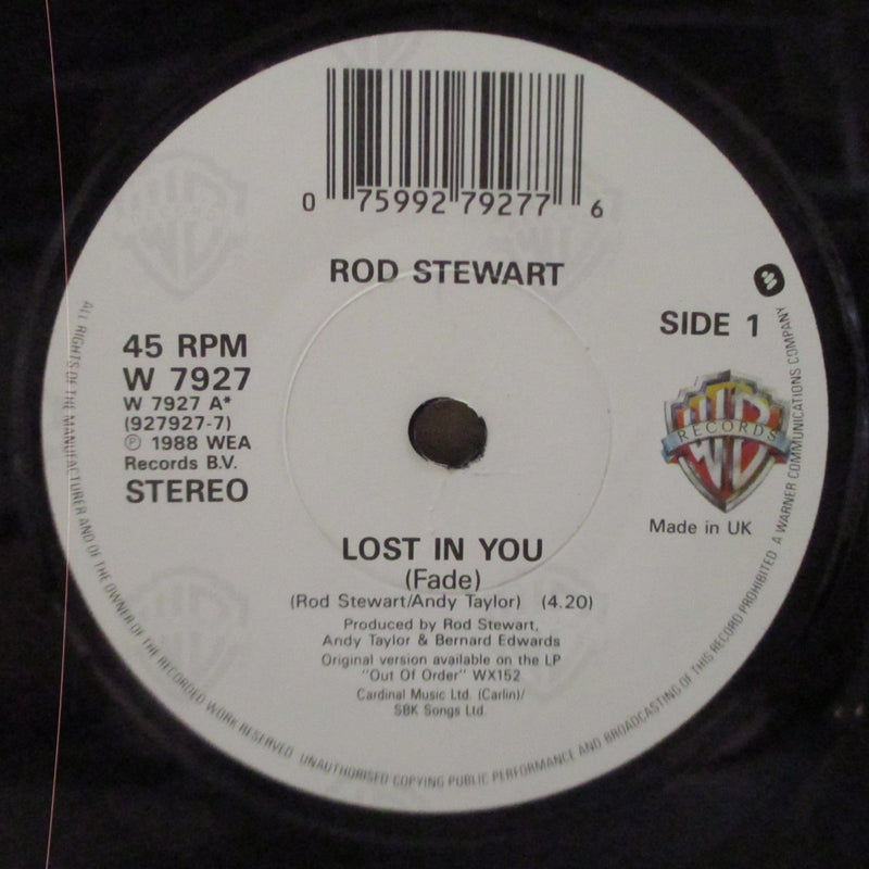 ROD STEWART - Lost In You (UK Orig.7"+Matt PS)