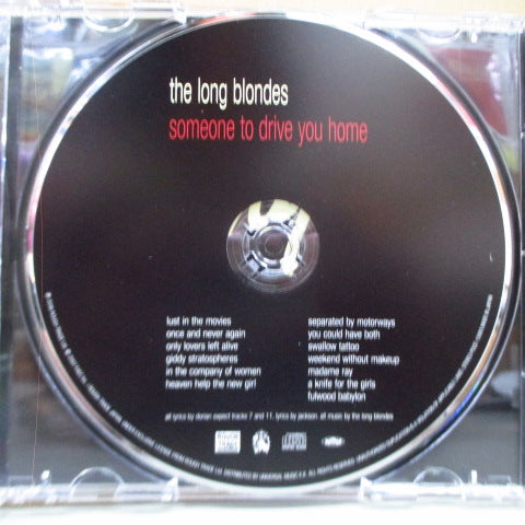 LONG BLONDES, THE - Someone To Drive You Home (Japan Orig.CD)
