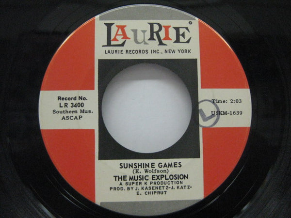 MUSIC EXPLOSION - Sunshine Games / Can't Stop Now