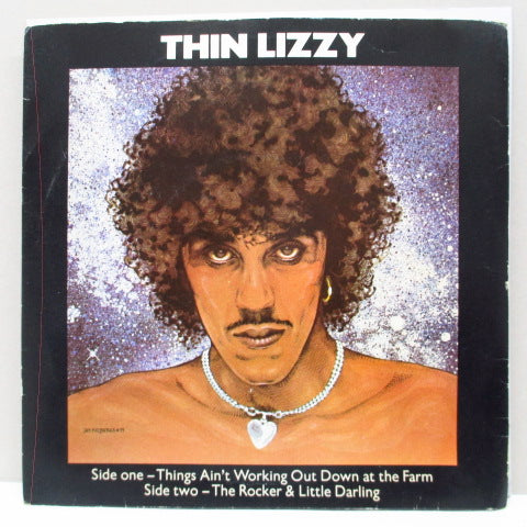 THIN LIZZY - Things Ain't Working Out Down On The Farm (UK Orig+PS)