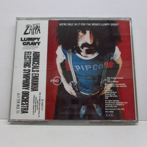 FRANK ZAPPA - We're Only In It For The Money / Lumpy Gravy (US BMG Mail Order CD)