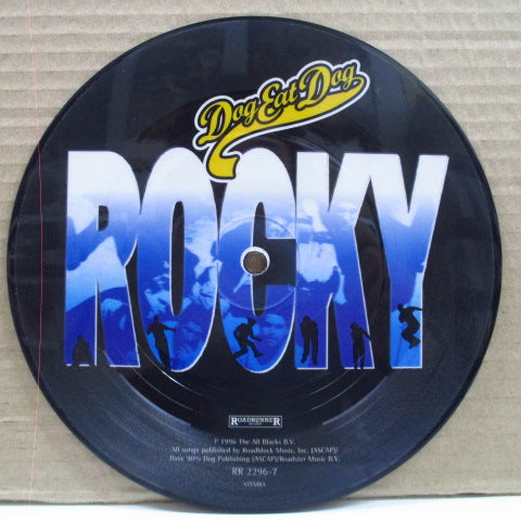 DOG EAT DOG (ドッグ・イート・ドッグ) - Rocky (EU オリジナル・ピクチャー 7インチ+光沢固紙ジャケ)