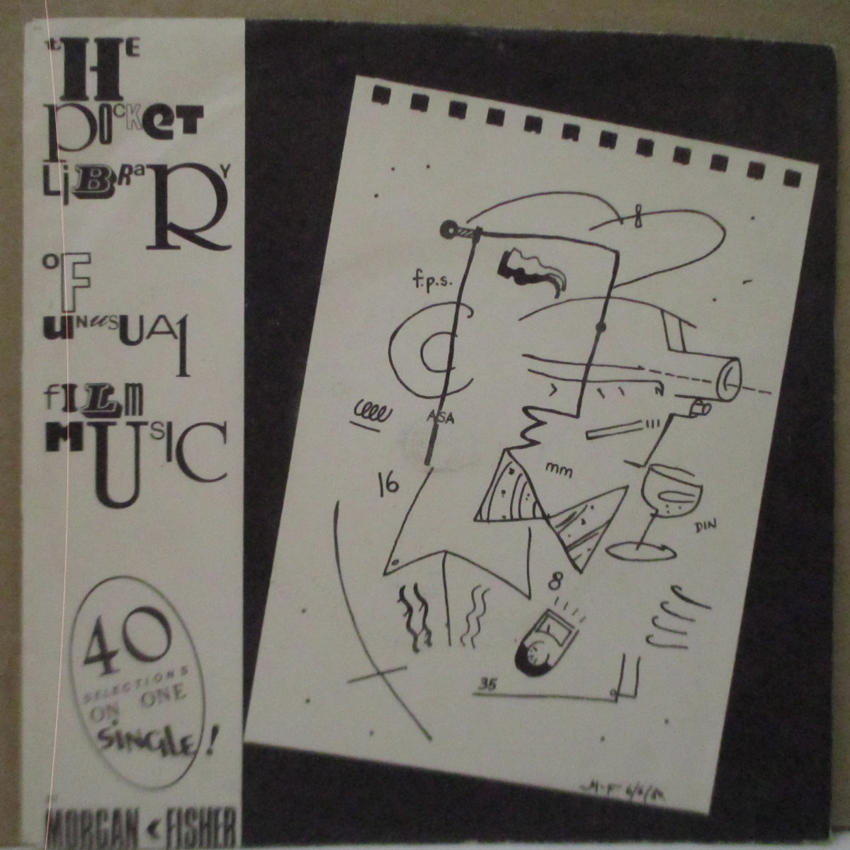 MORGAN-FISHER - The Pocket Library Of Unusual Film Music (UK Ltd.7"+Numbered CVR)