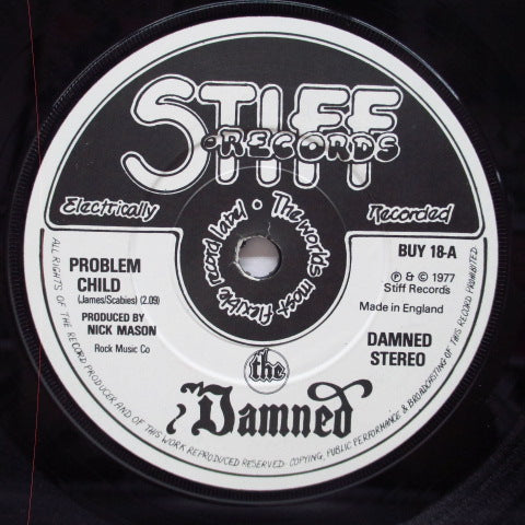 DAMNED, THE (ザ ・ダムド) - Problem Child (UK Reissue Flat Center 7"+CS)