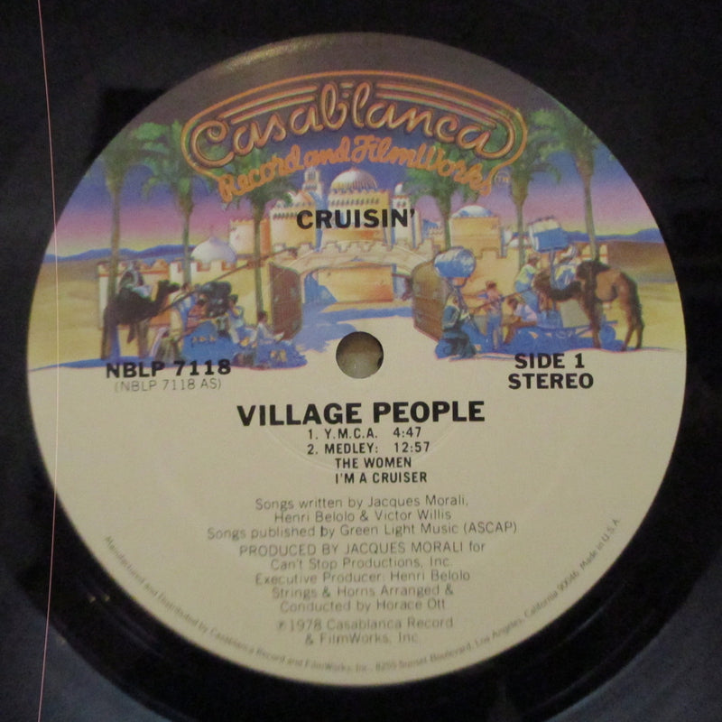 VILLAGE PEOPLE - Cruisin' (3rd) (US Orig.LP)