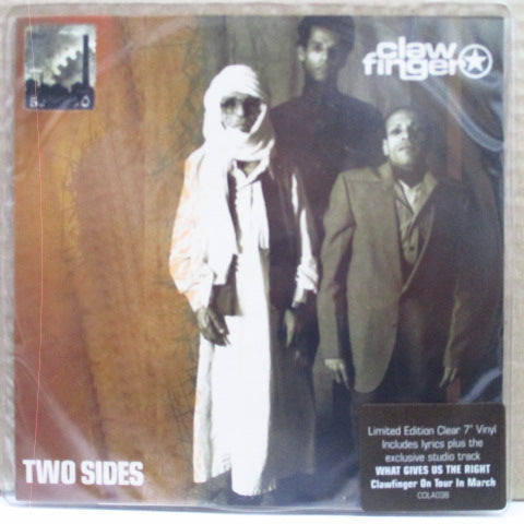 CLAWFINGER - Two Sides (UK Ltd.Clear Vinyl 7")
