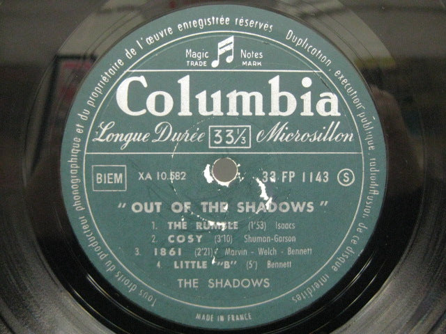 SHADOWS - Out Of The Shadows (France Orig. Mono 10")