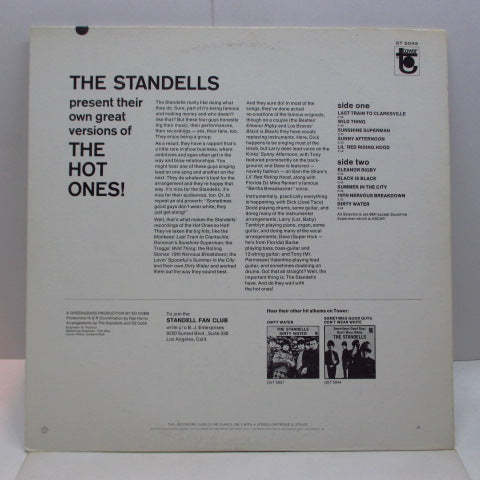 STANDELLS (スタンデルス) - The Hot Ones ! (US Orig.Stereo LP)