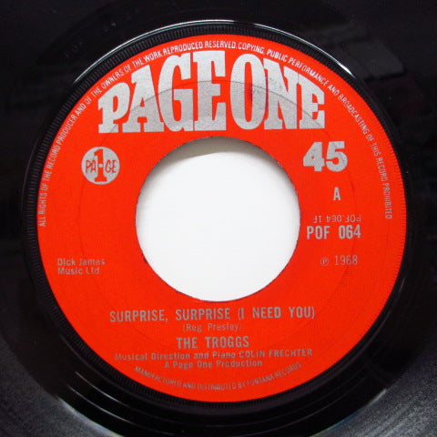 TROGGS - Surprise, Surprise (I Need You) (UK Orig.)