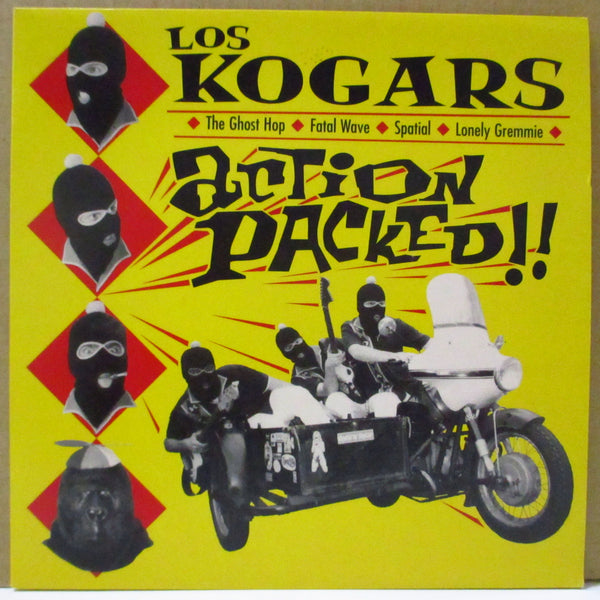 LOS KOGARS (ロス・クーガーズ)  - Action Packed!! (France オリジナル 7")