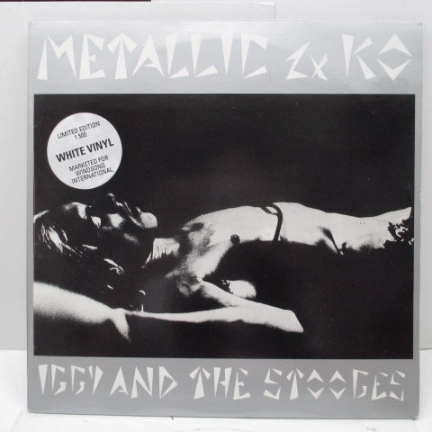 IGGY AND THE STOOGES - Metallic 2×KO (France Ltd.2 x White LP)