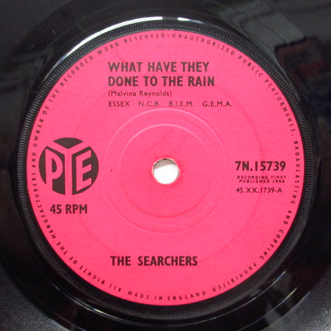 SEARCHERS - What Have They Done To The Rain？ (UK Orig.)