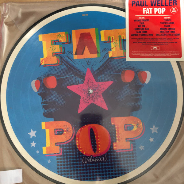 PAUL WELLER (ポール・ウェラー)  - Fat Pop - Volume 1 (EU Limited Picture LP/NEW)