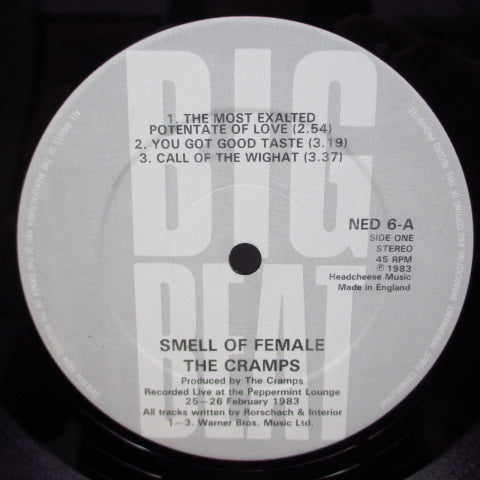 CRAMPS (クランプス)  - Smell Of Female (UK オリジナル MLP)