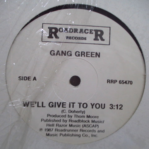 GANG GREEN - We'll Give It To You (US Promo 12")