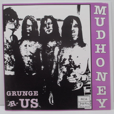 MUDHONEY  - Grunge 'R' Us (US Bootleg.Dark Red Vinyl 7")