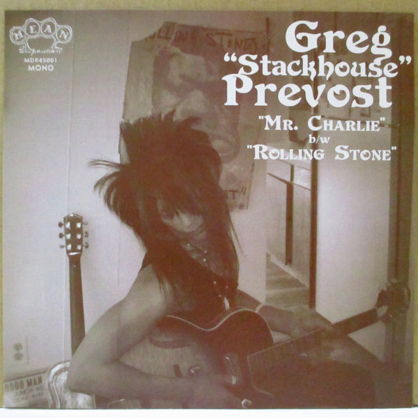 GREG 'STACKHOUSE' PREVOST (グレッグ・スタックハウス・プレヴォスト)  - Mr. Charlie (Spain オリジナル・モノラル 7"/廃盤 New)