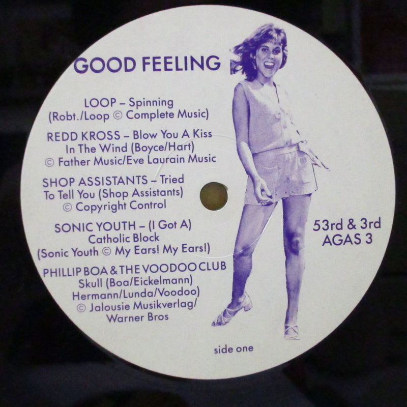V.A. (80's UK・インディポップ/ギターポップ・コンピ) - Good Feeling (UK オリジナル LP+光沢ソフト紙インナー)