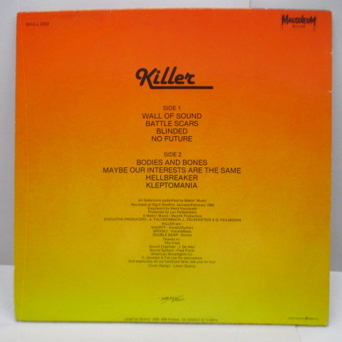 KILLER - Wall Of Sound (Belgium Orig.LP)
