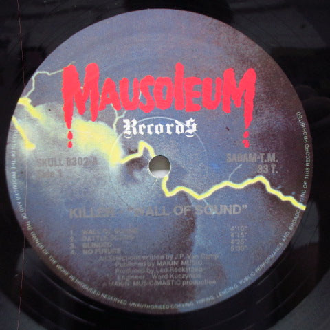 KILLER - Wall Of Sound (Belgium Orig.LP)