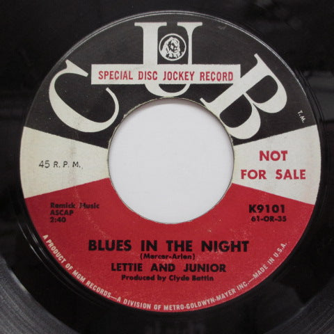 LETTIE & JUNIOR - Blues In The Night (Promo)
