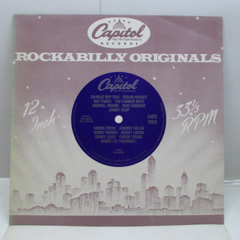 V.A. - Capitol Rockabilly Originals (UK 80's Re LP/Small Logo)