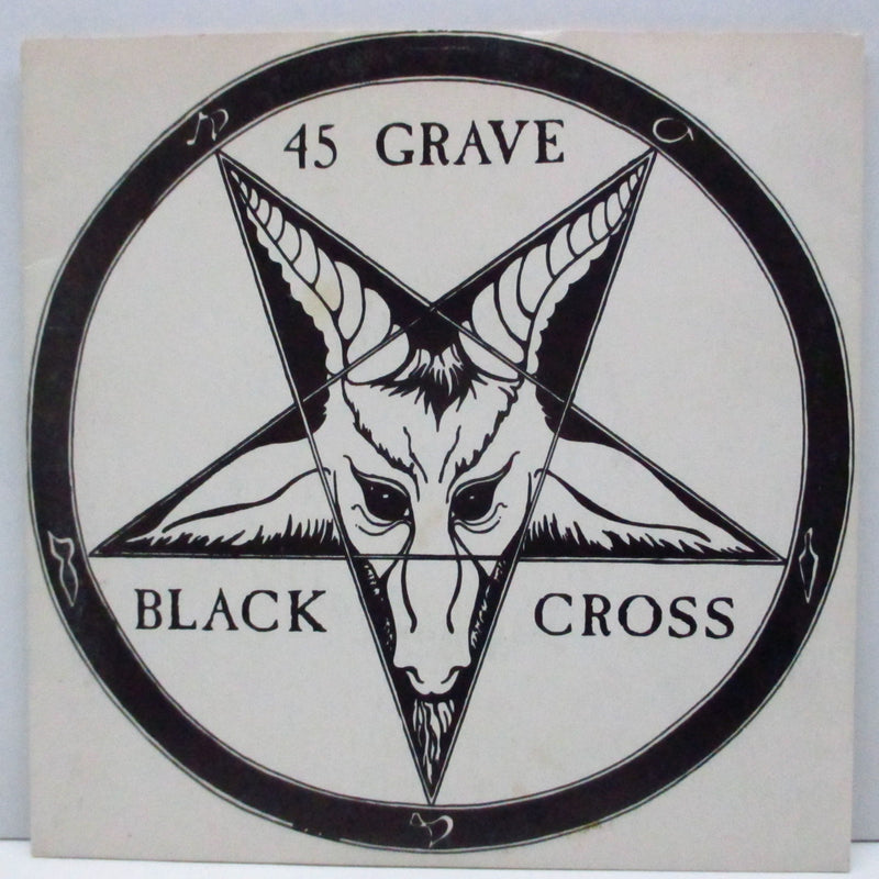 45 GRAVE (45 グレイブ)  - Black Cross (US '88年再発 7")