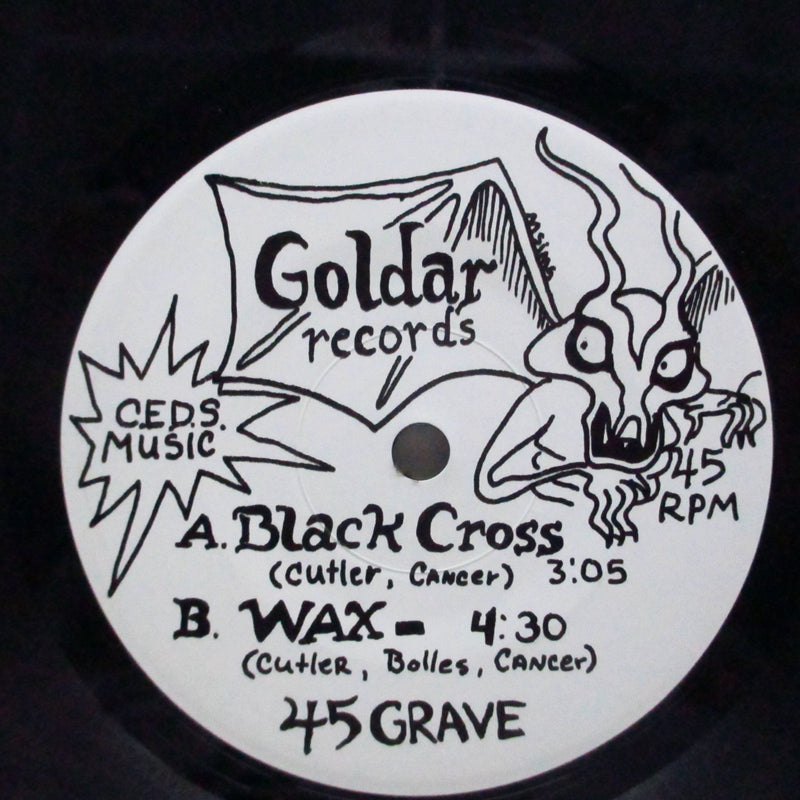 45 GRAVE (45 グレイブ)  - Black Cross (US '88年再発 7")