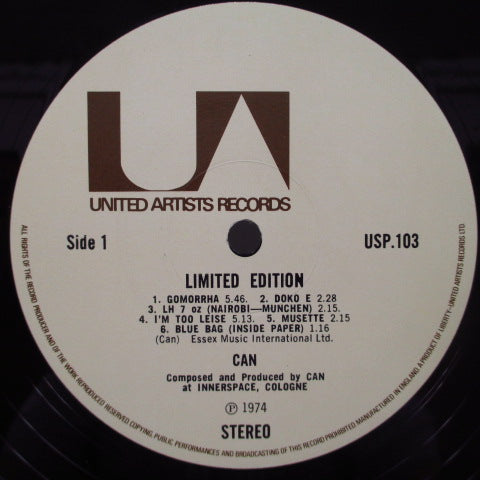 CAN - Limited Edition (UK Orig.LP/CS)